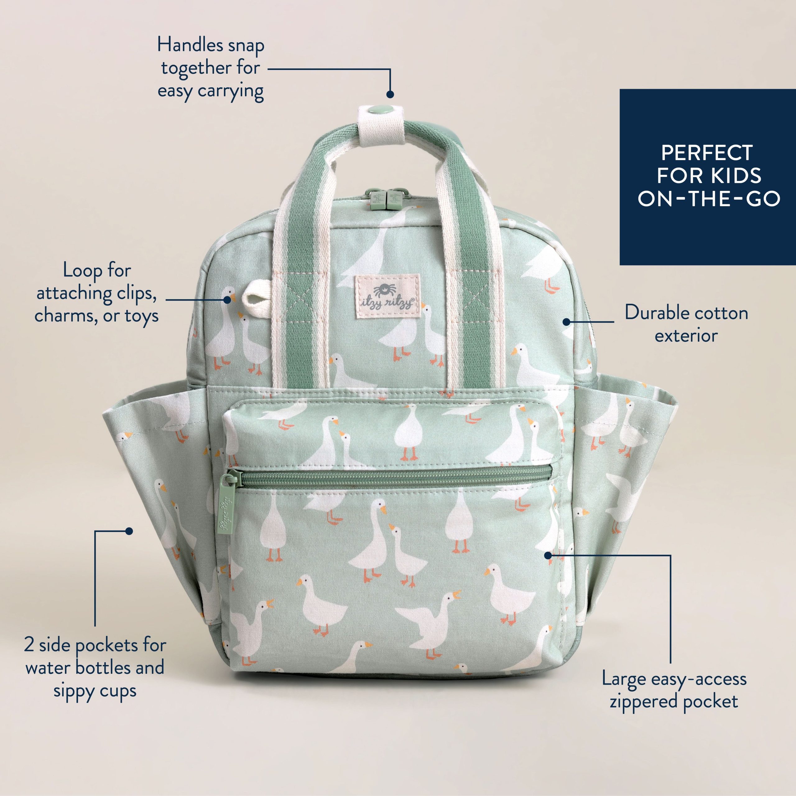 Itzy Bitzy Bag™ Toddler Daycare Backpack - Image 12