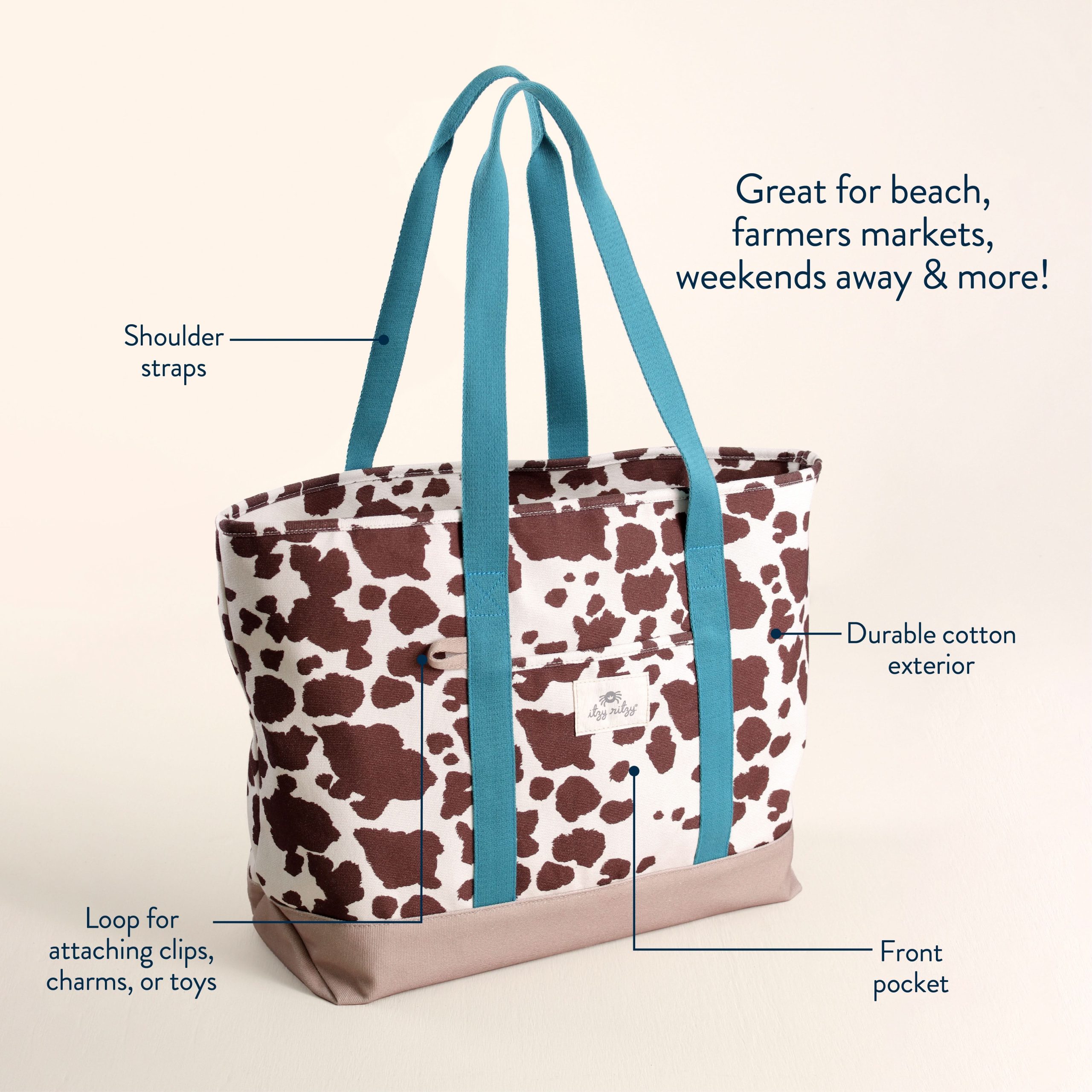 Itzy Explorer™ Canvas Mom Tote - Image 7