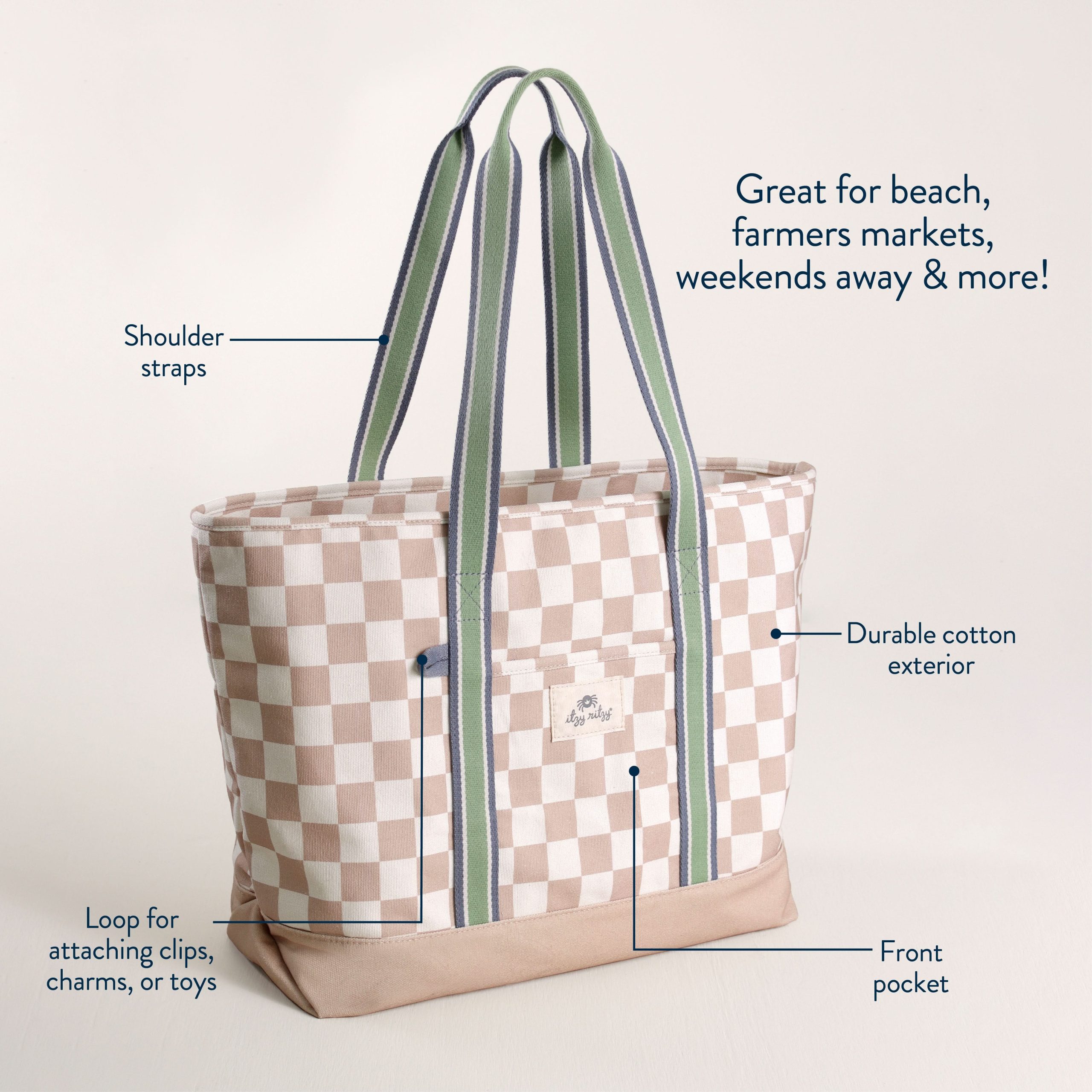 Itzy Explorer™ Canvas Mom Tote - Image 29