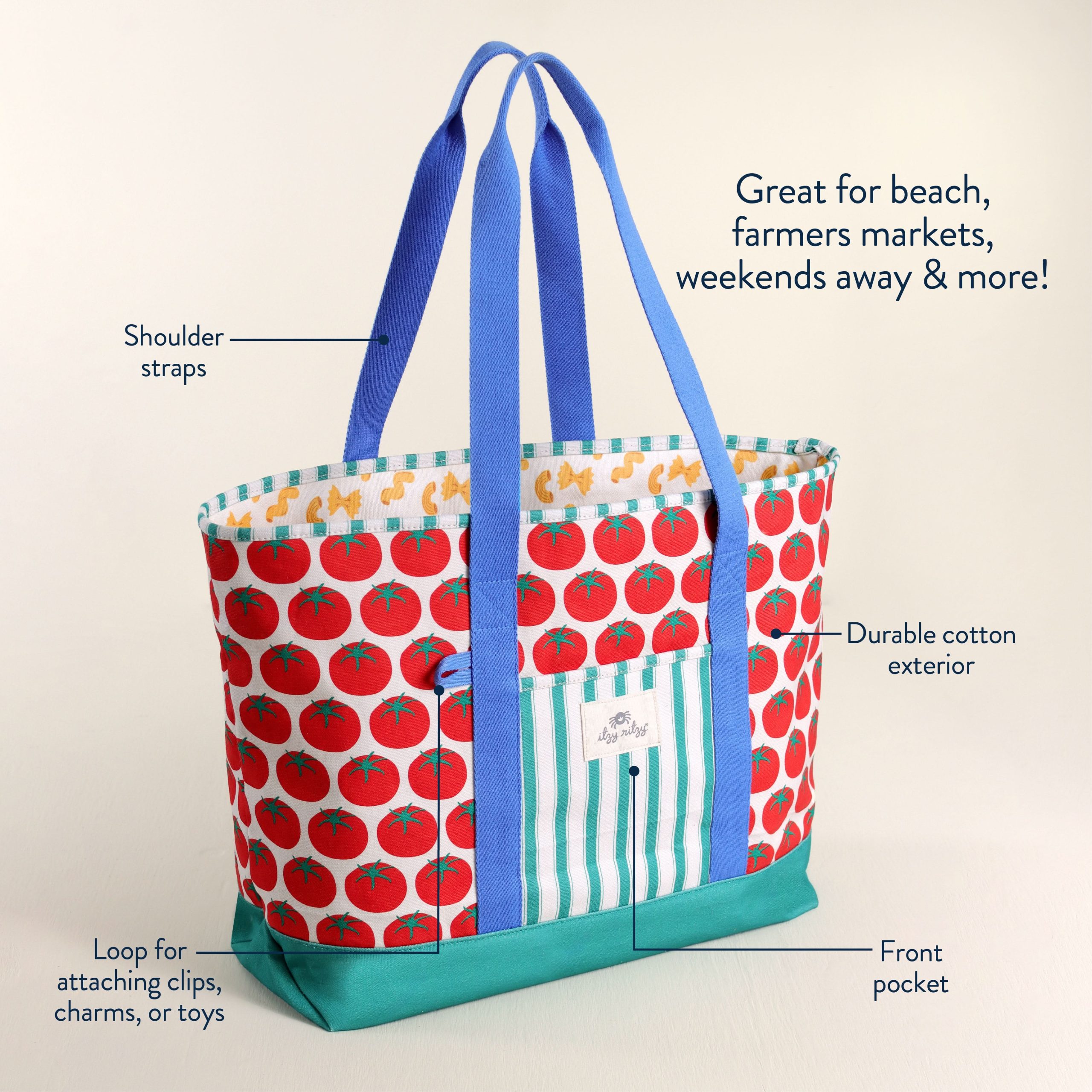 Itzy Explorer™ Canvas Mom Tote - Image 17