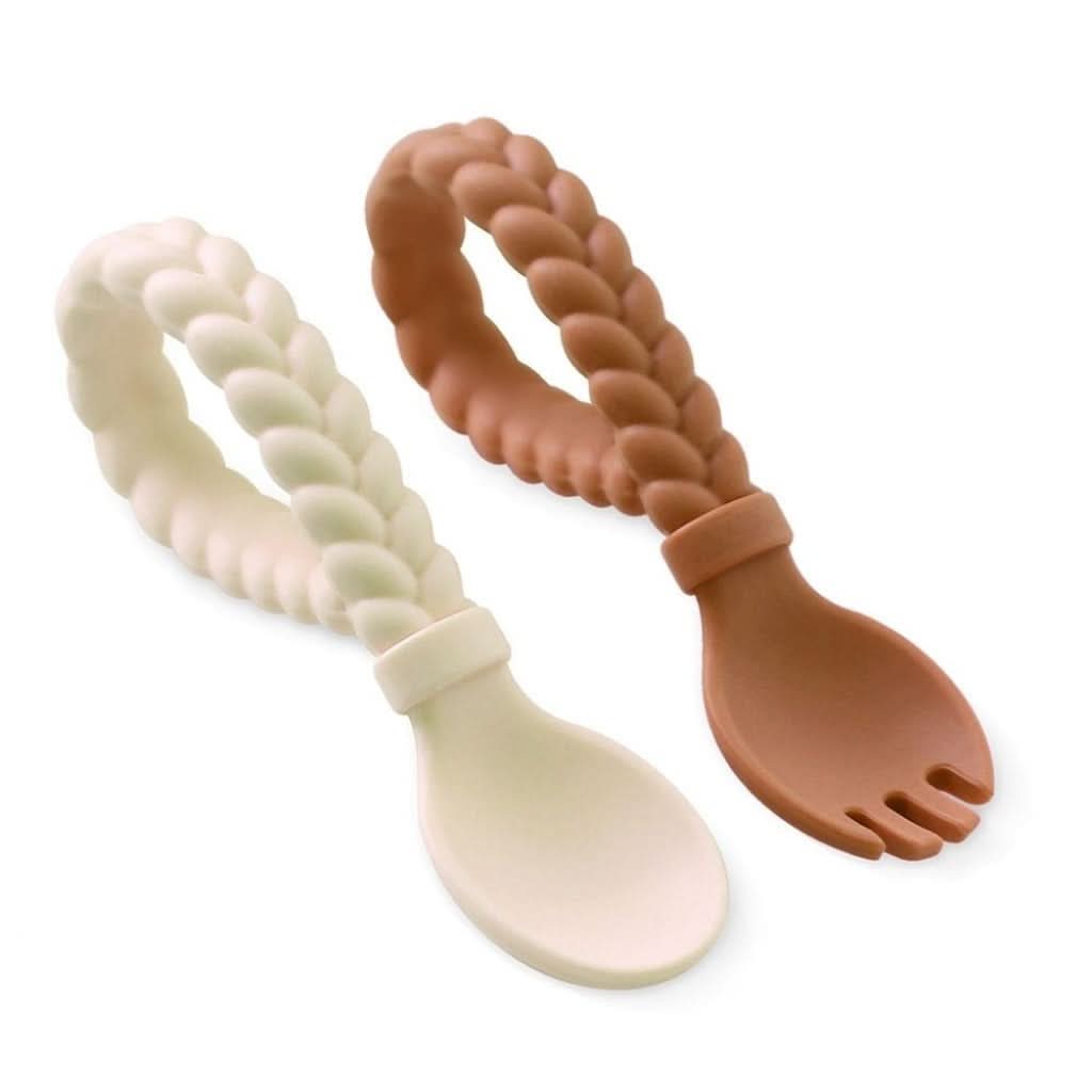 Sweetie Spoons™ - Silicone Baby Fork + Spoon Set - Image 13