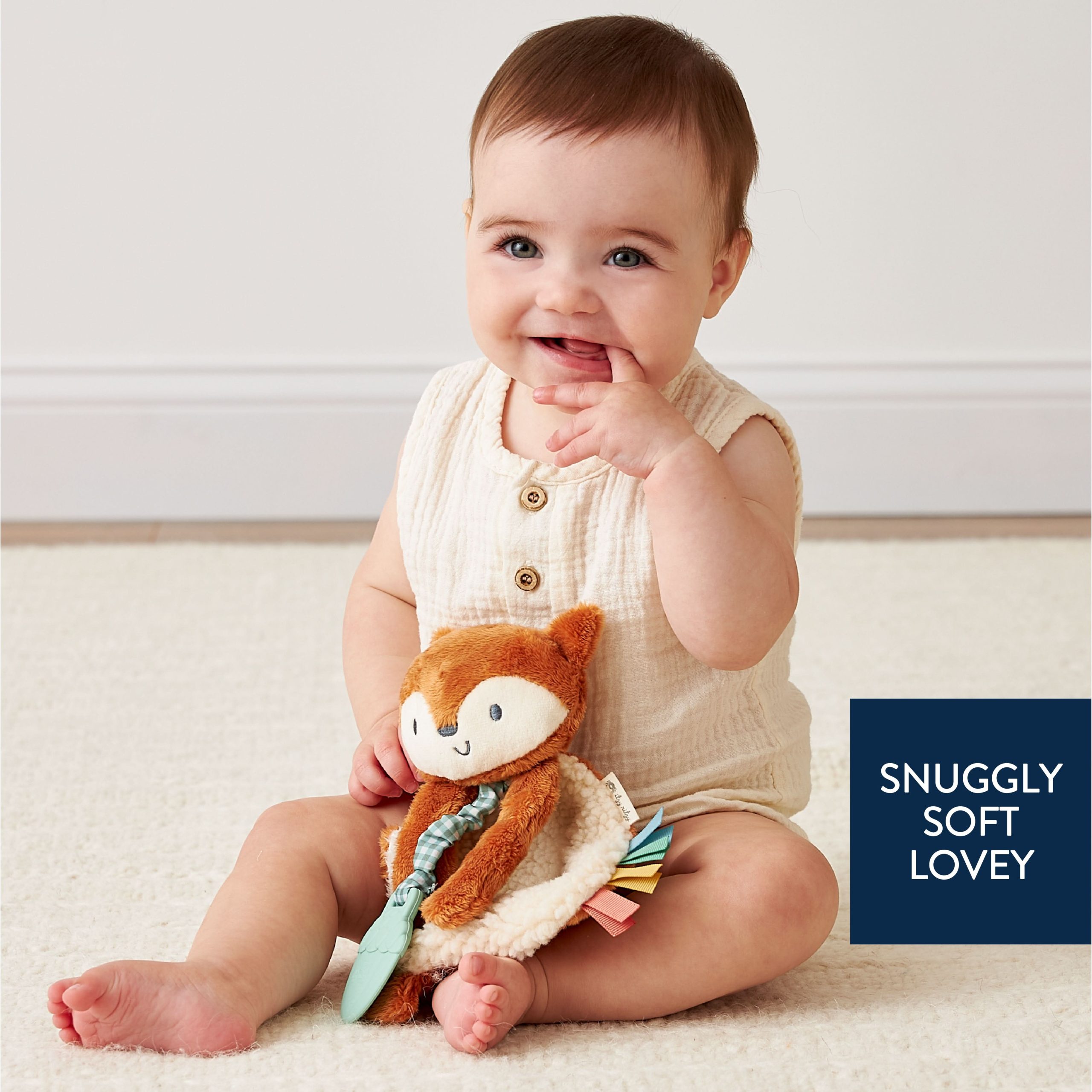 Babylist x Itzy Lovey™ Plush and Teether Toy - Image 6