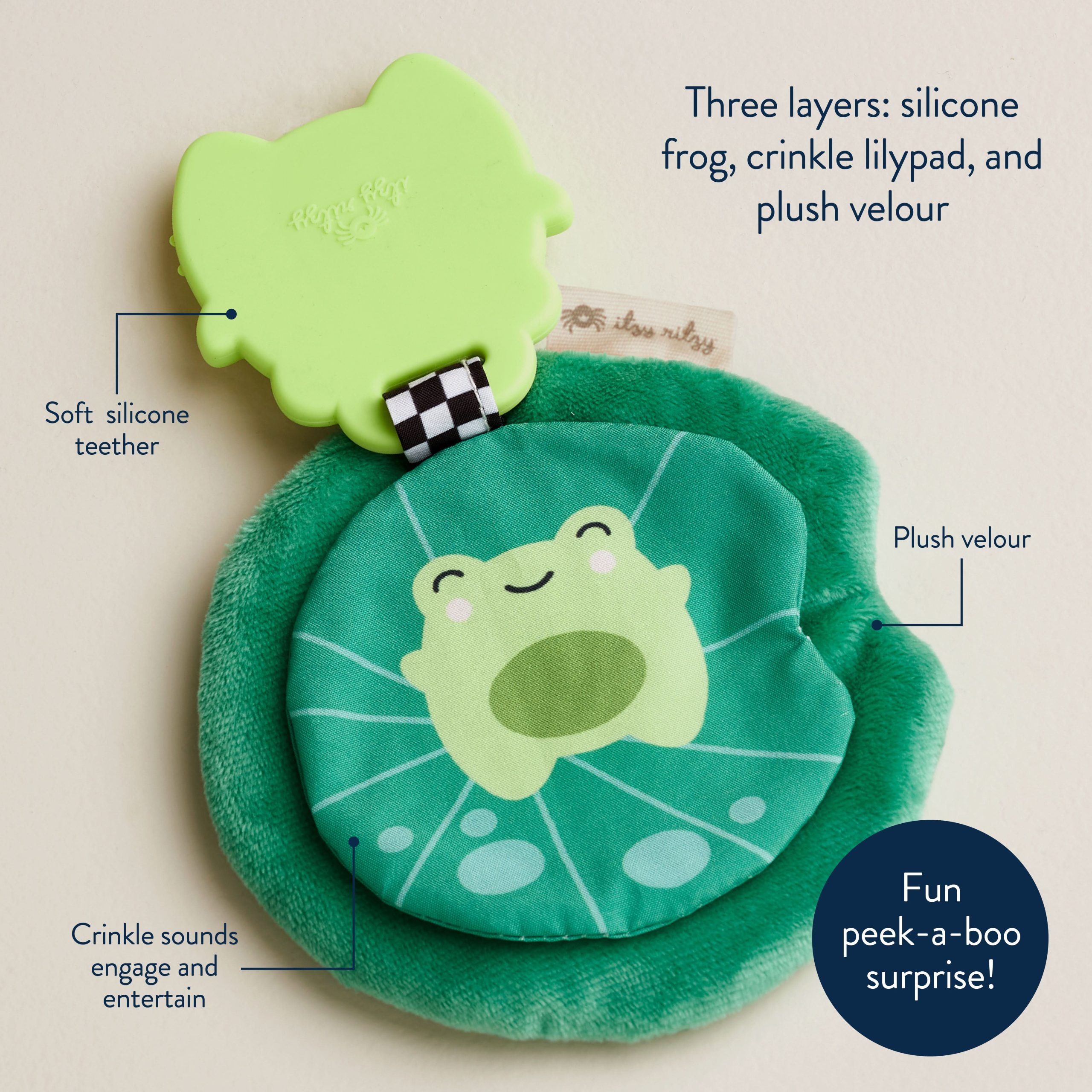 Teensy Crinkle™ Sensory Teether - Image 7