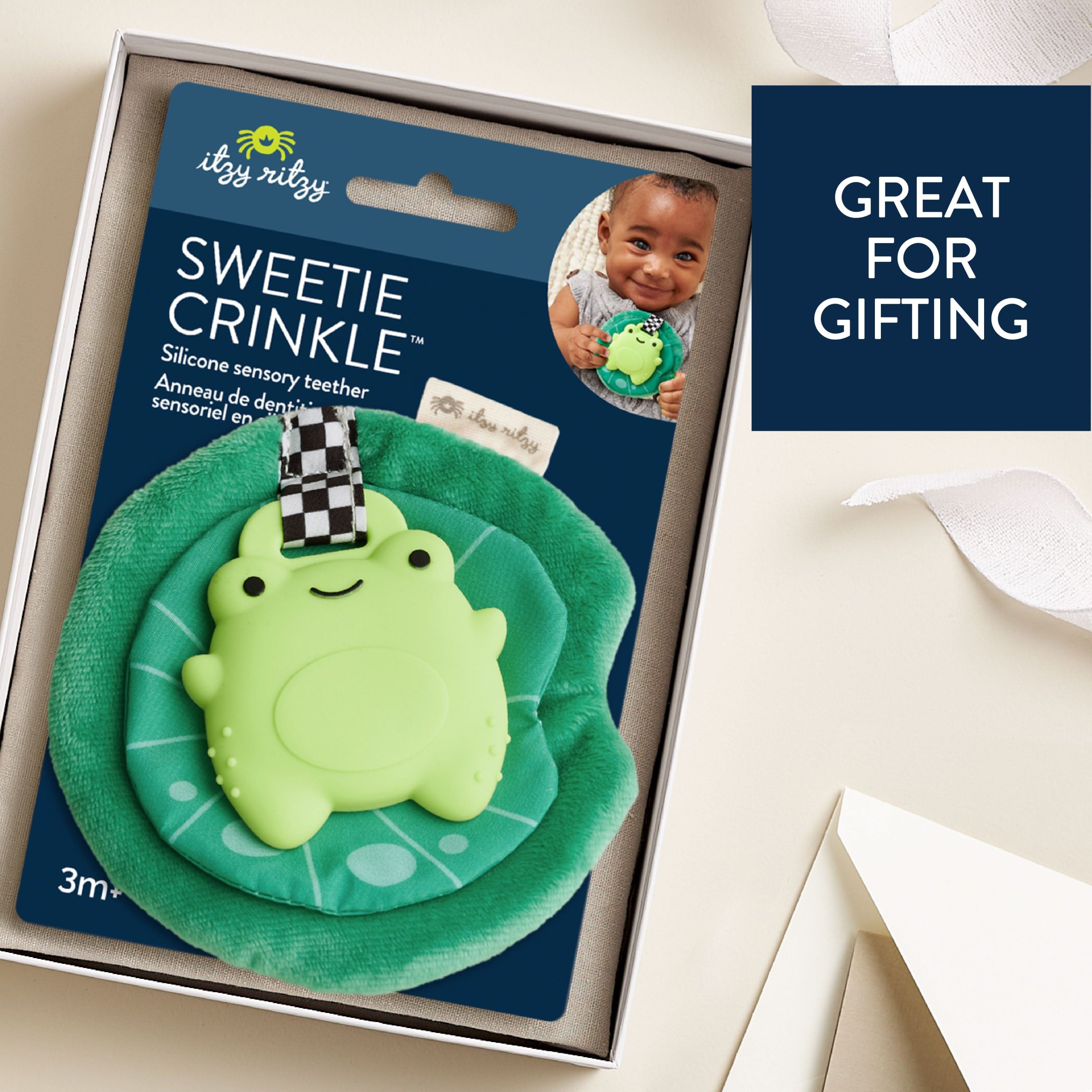 Teensy Crinkle™ Sensory Teether - Image 4