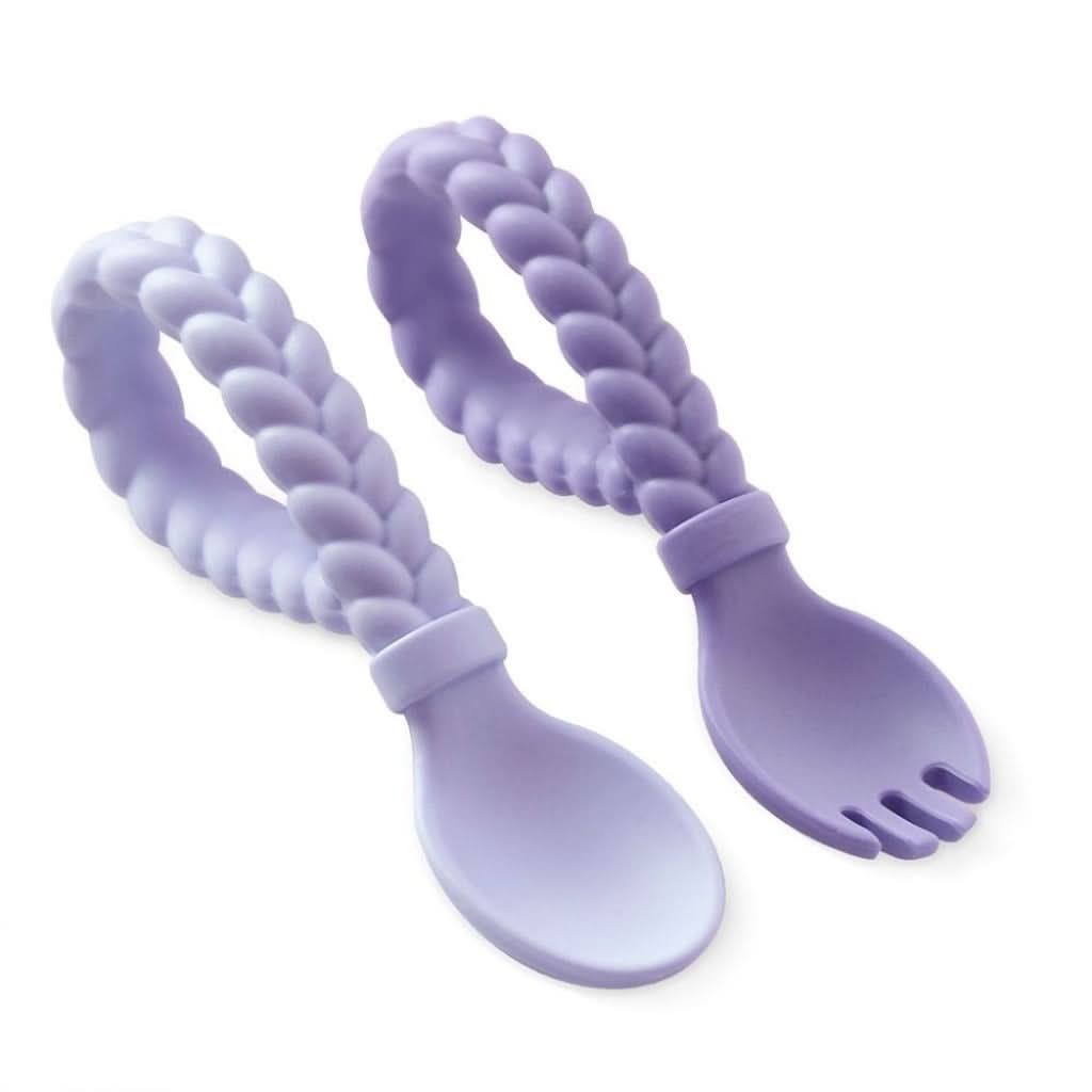 Sweetie Spoons™ - Silicone Baby Fork + Spoon Set - Image 22