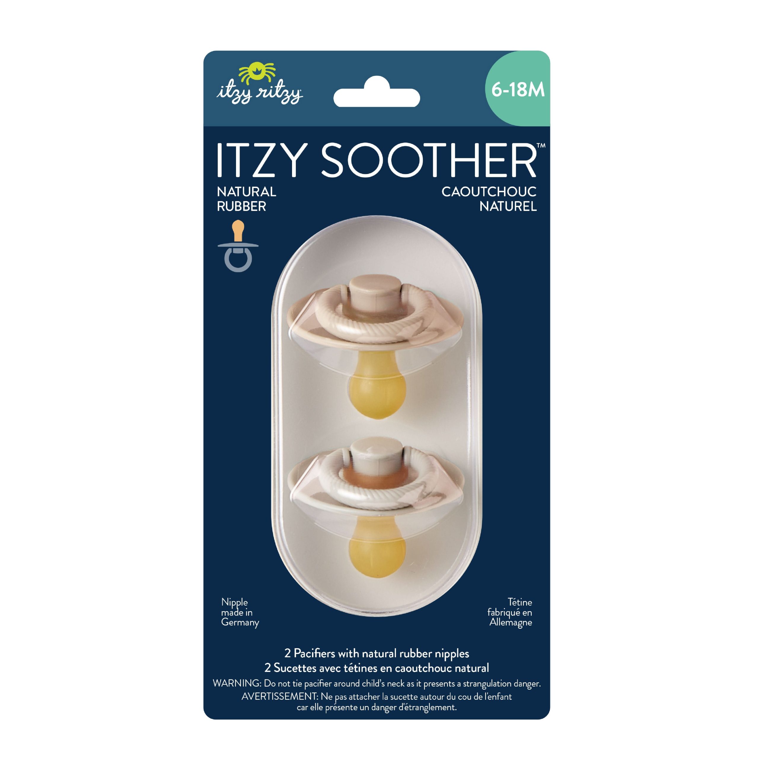 Itzy Soother™ Natural Rubber Pacifier - 6-18M - Image 19