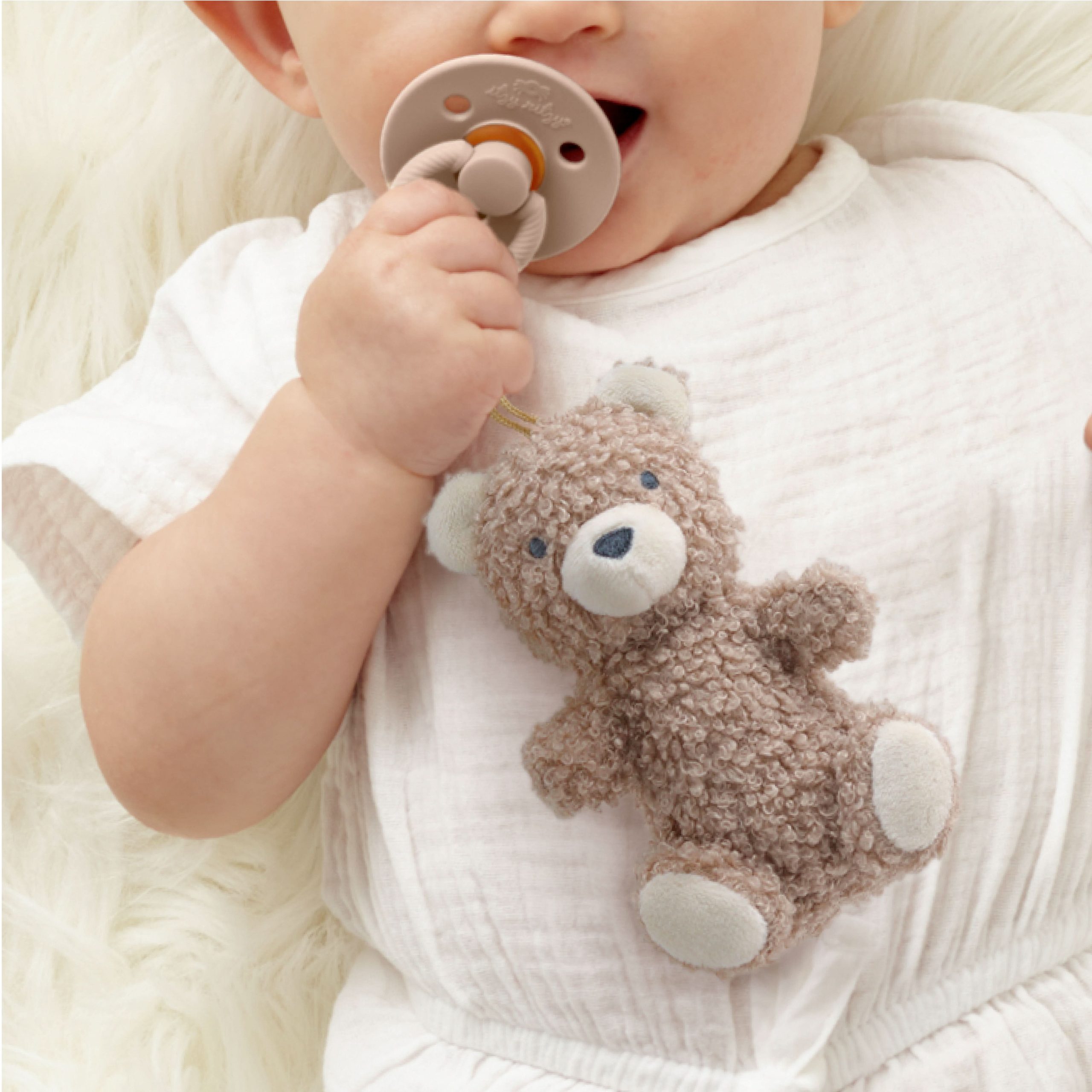 Bitzy Pal™ Natural Rubber Pacifier & Lovey - Image 20