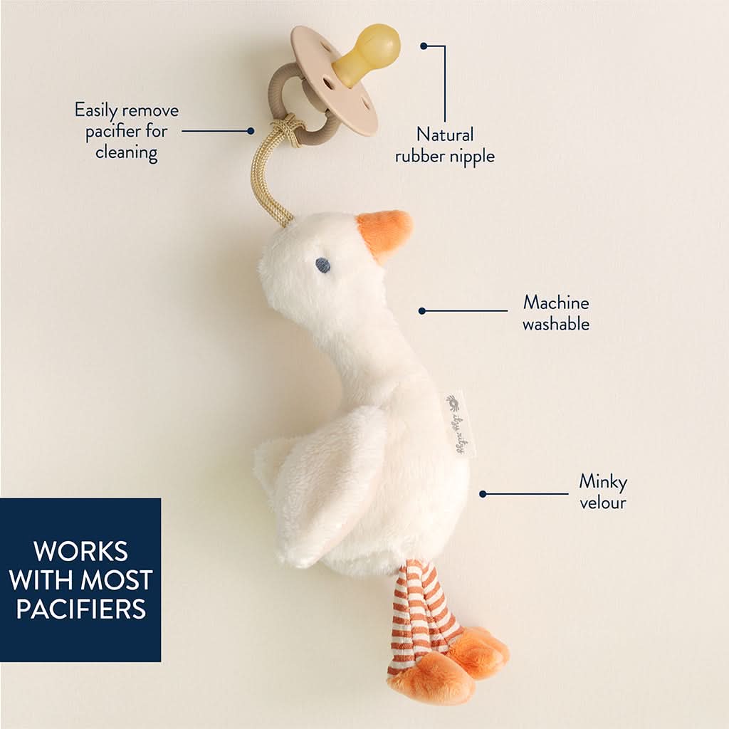 Bitzy Pal™ Natural Rubber Pacifier & Lovey - Image 30