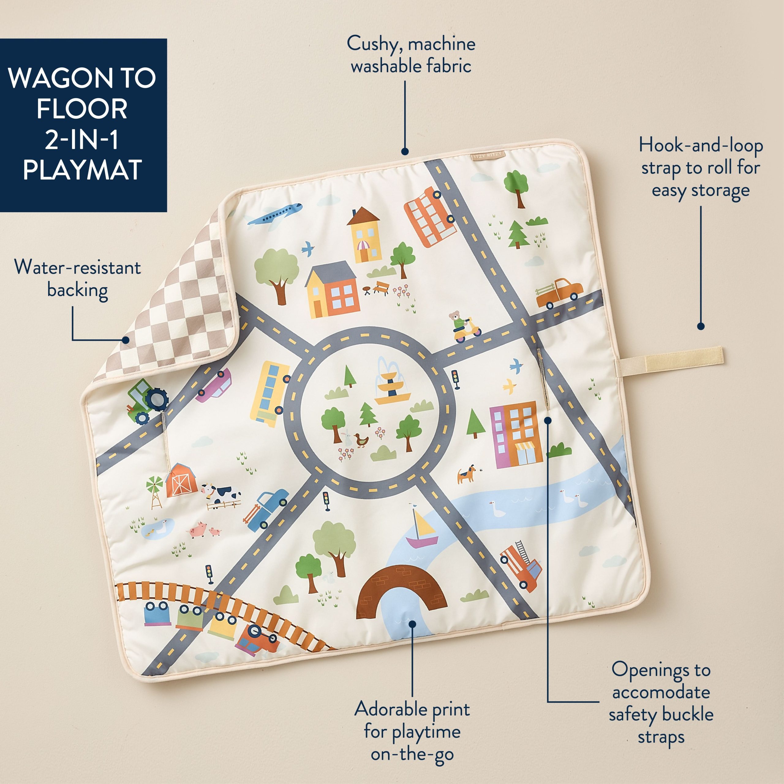 Itzy Wagon Play Mat™ - Image 6