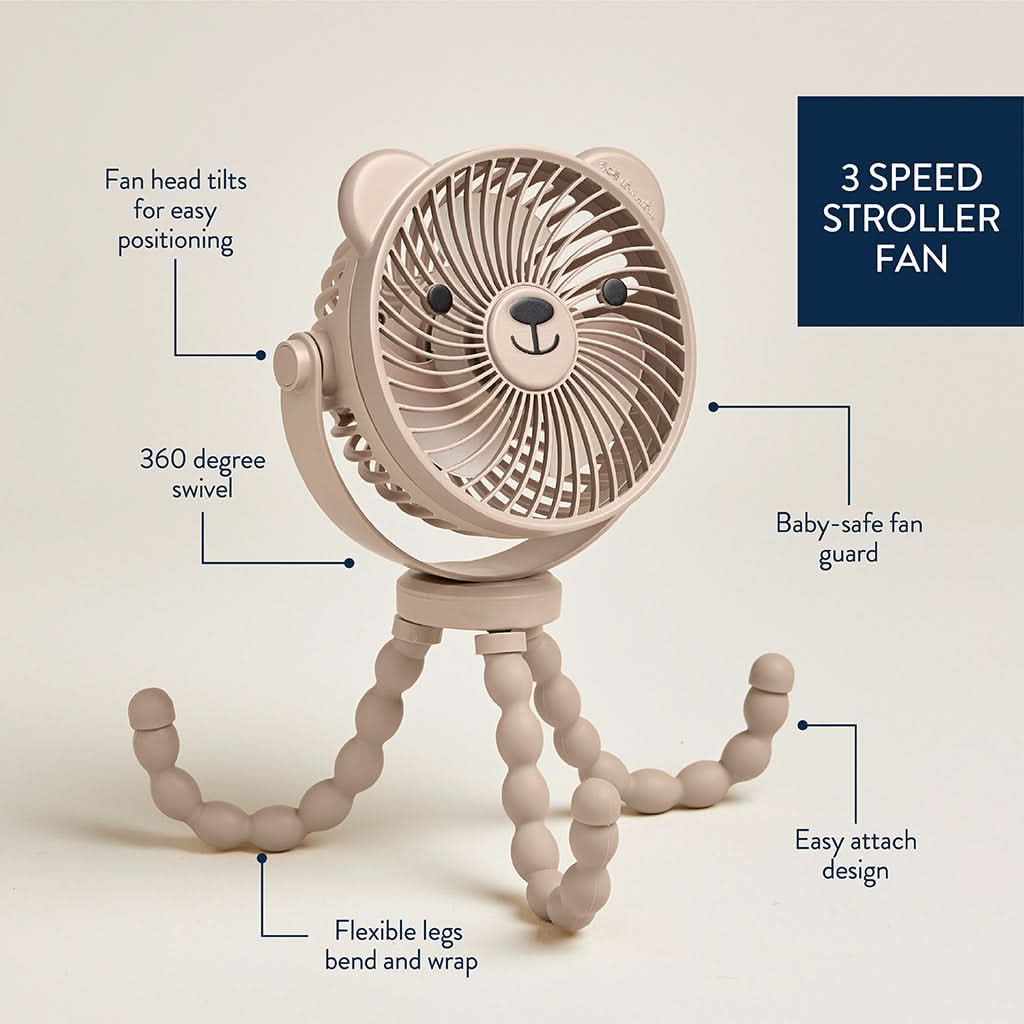 Itzy Breeze 3-Speed Stroller Fan™ - Image 8