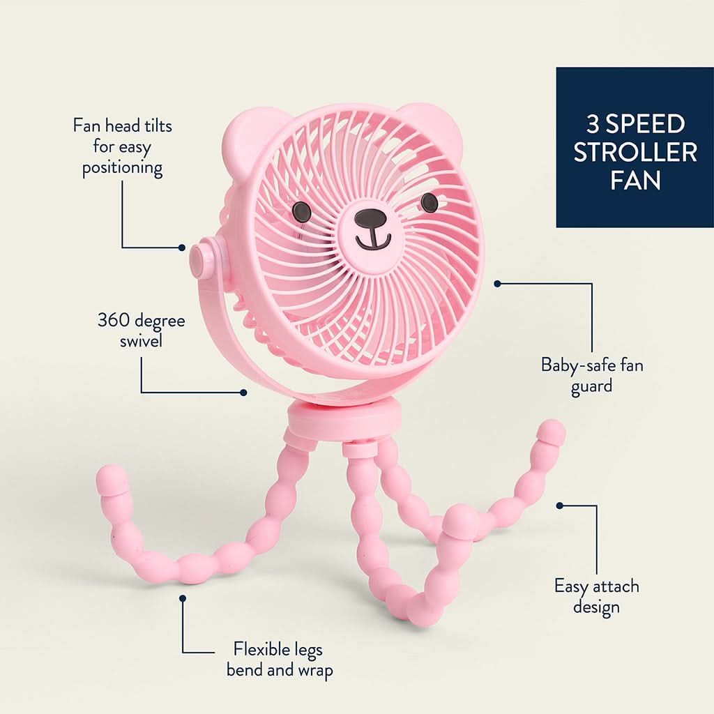 Itzy Breeze 3-Speed Stroller Fan™ - Image 16