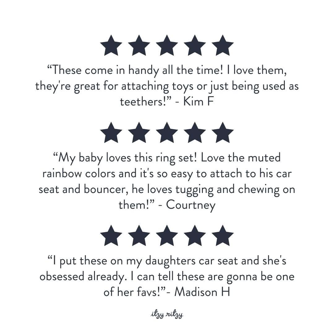 Bitzy Bespoke™ Ritzy Rings™ Linking Ring Set - Image 15