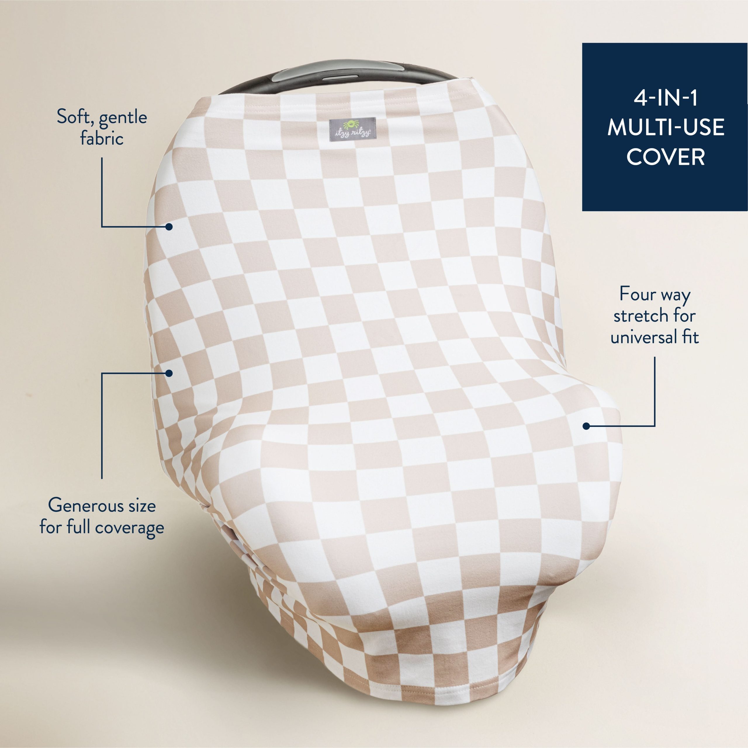 Mom Boss® 4-in-1 Multi-Use Nursing Cover and Scarf - Image 23