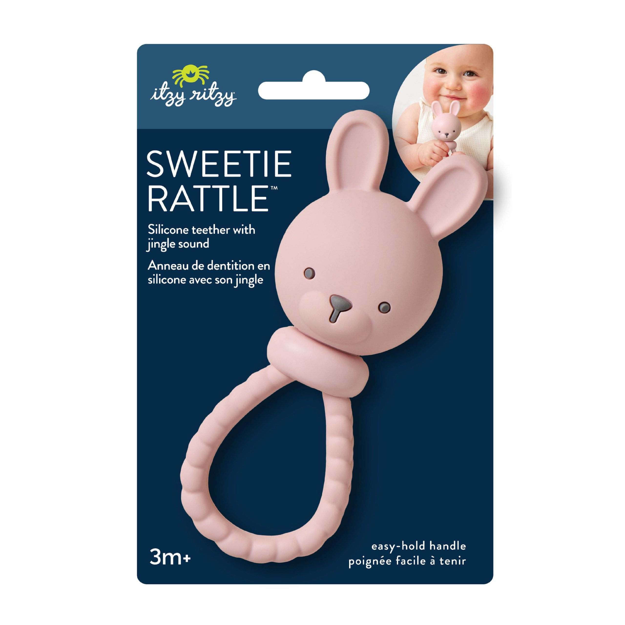 Shake & Smile™ Silicone Rattle Teether - Image 5