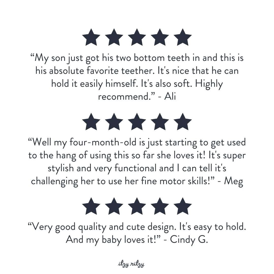 Bitzy Biter™ Teething Ball & Training Toothbrush - Image 10